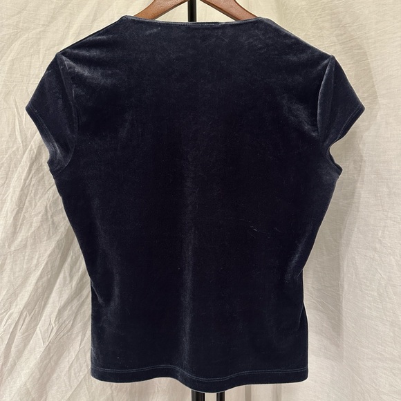 Y2K Vintage Bebe Velvet Top - Picture 5 of 6
